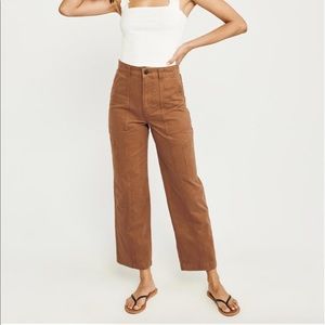 NWT A&F wide leg pants